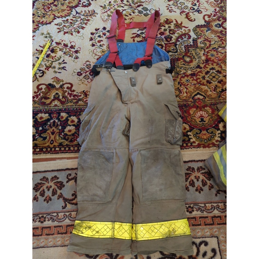Retired Firefighter Gear Turnout Pants FIRE USED Size 40 X 28 See Pics